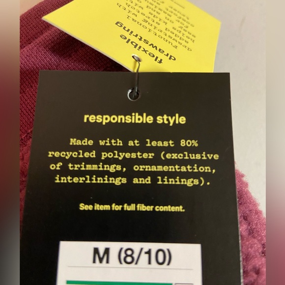 COPY - NEW🔥Art Class Responsible Style Sherpa Burgundy Joggers Size M  10/12 - Picture 3 of 6